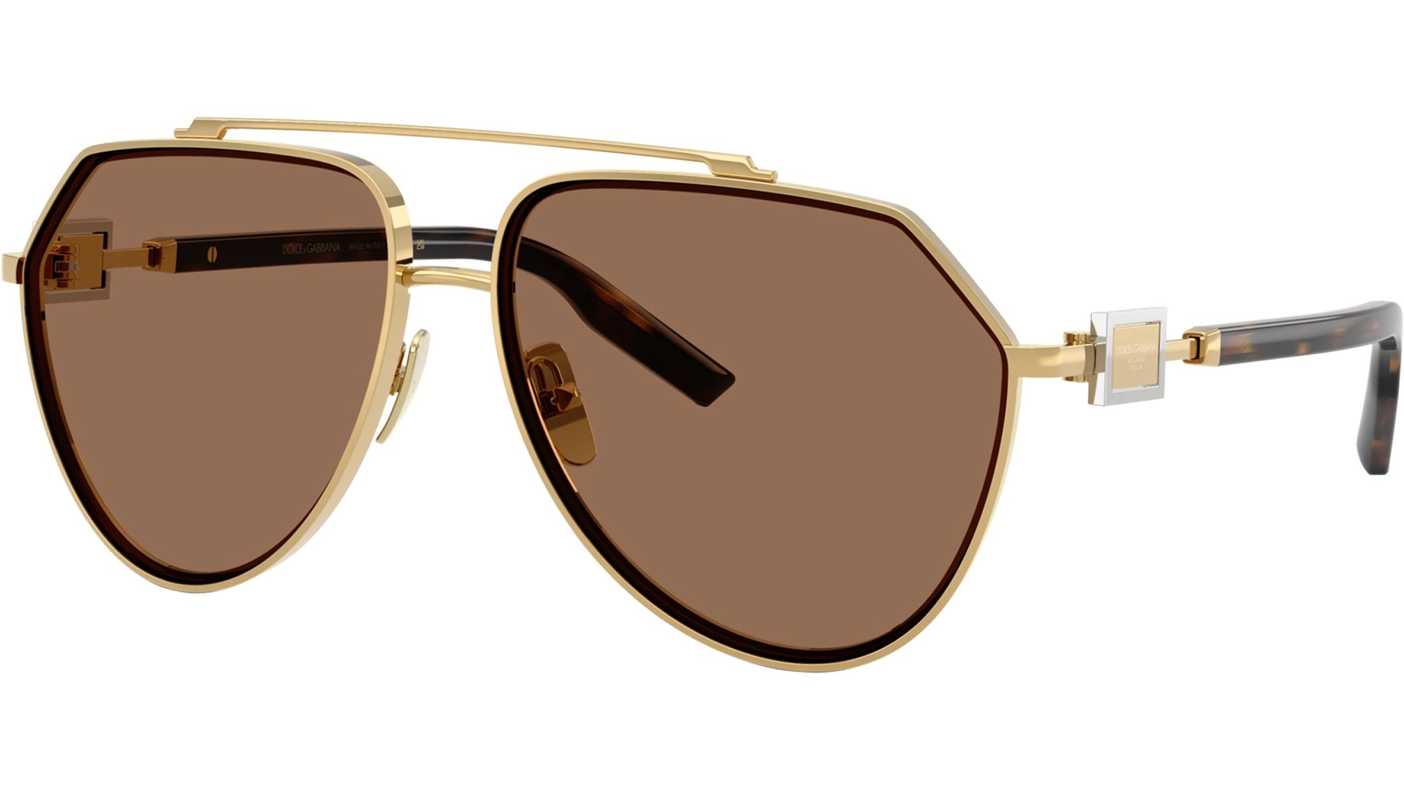 Dolce & Gabbana DG2315 (02/73) 62 | Unisex Kahverengi Güneş Gözlüğü